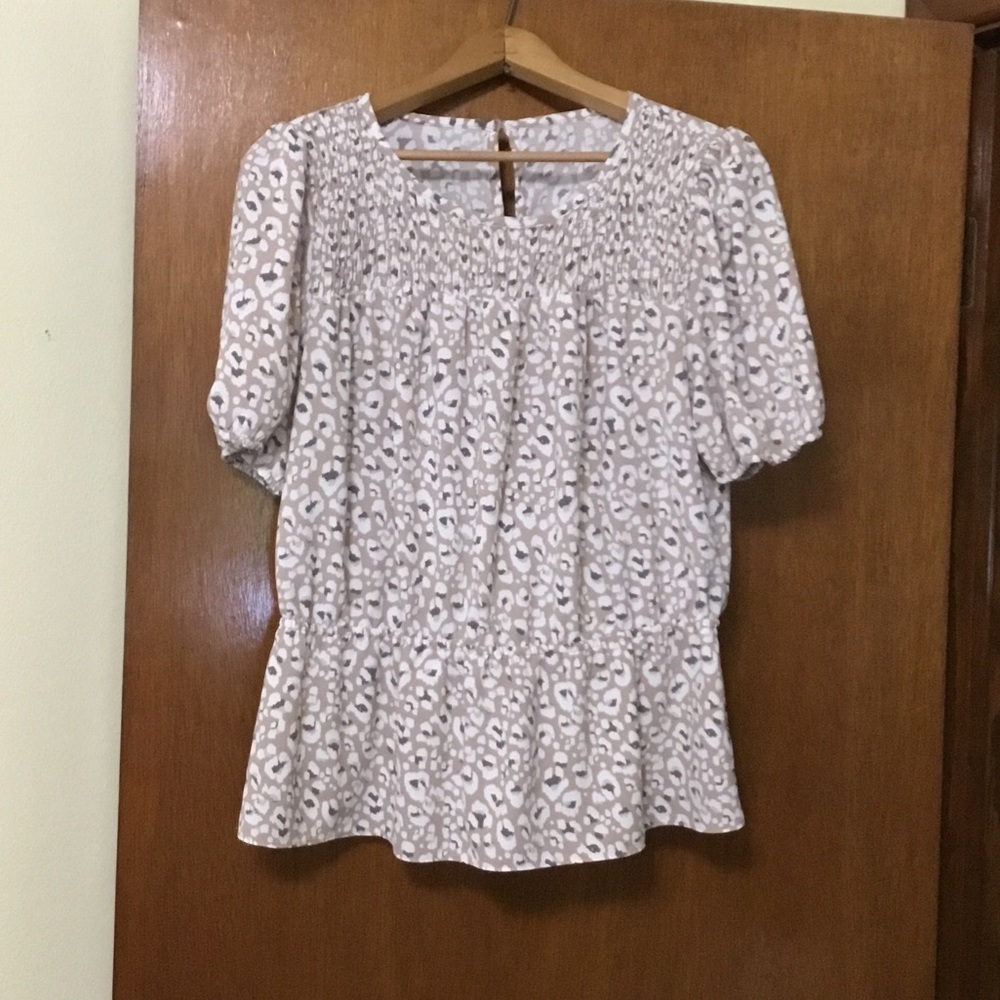 Leopard Print Women's Top